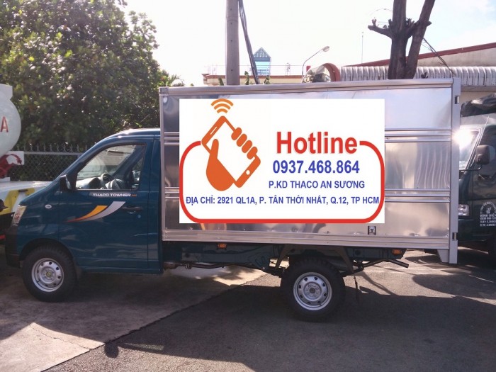 Xe tải Towner990 Tải trọng 990 kg Động cơ Suzuki Xe có sẵn Hỗ trợ mua trả góp