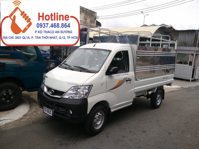 Xe tải Towner990 Tải trọng 990 kg Động cơ Suzuki Xe có sẵn Hỗ trợ mua trả góp