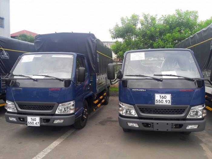 Giá Xe Tải Iz49 2t4 Rẻ Nhất - Xe IZ49 2T4 Thùng Mui Bạt Vào Thành Phố - Xe Giao Ngay