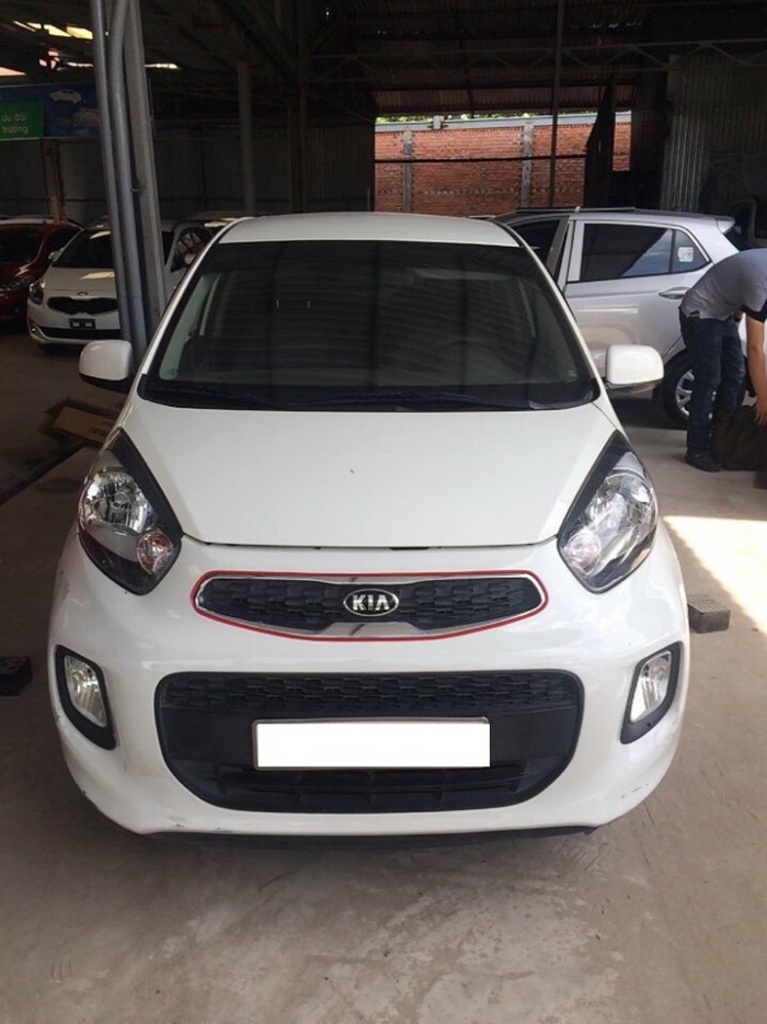 Bán KIa Morning 1.2 MT, số sàn, đời 2016, màu trắng, 315tr bao test