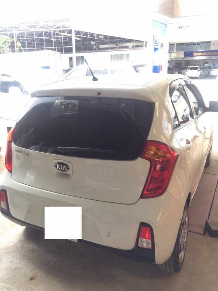 Bán KIa Morning 1.2 MT, số sàn, đời 2016, màu trắng, 315tr bao test