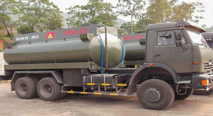 Bán Xe bồn xăng dầu KAMAZ 53228 (6x6) 18 m3