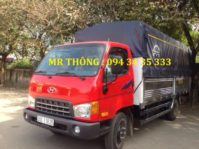 Hyundai HD700 7.0 Tấn Đồng Vàng - Thùng Bạt INOX, Khuyến mại lớn, Giao xe ngay