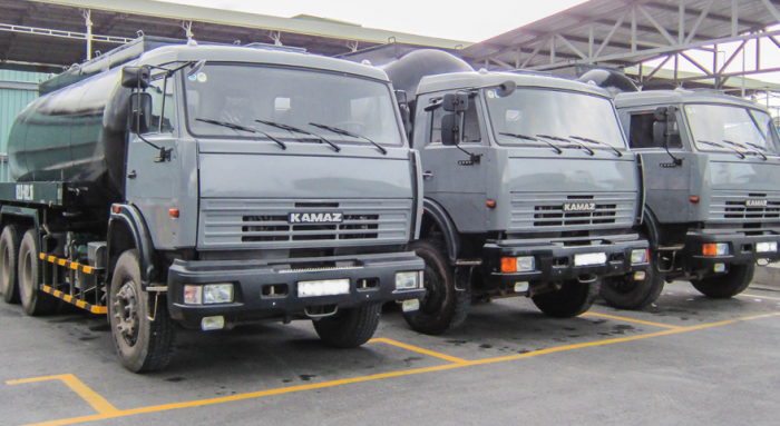 Xe Bồn Nhựa Đường Kamaz 53229 (6x4)