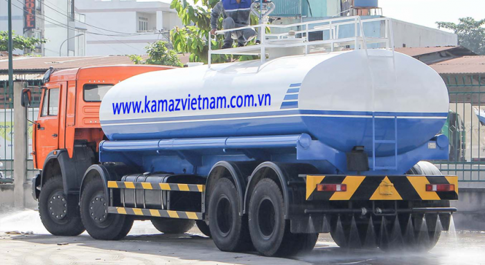 Xe Tưới Nước Và Chữa Cháy Kamaz 6540 (8X4)