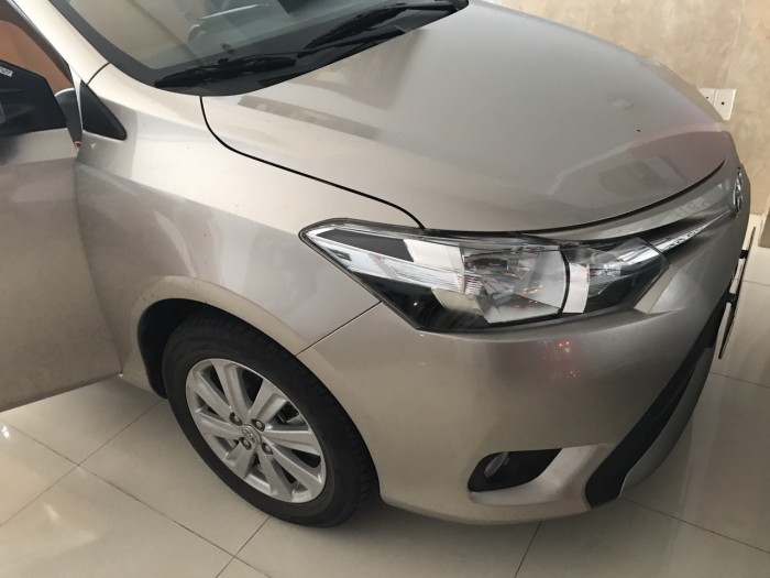 Cần bán xe Vios 2016 số tự động màu vàng cát trang bị full option
