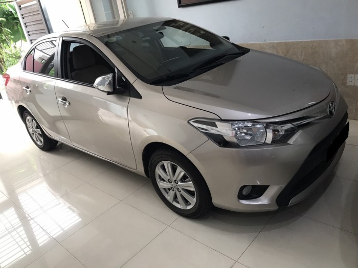 Cần bán xe Vios 2016 số tự động màu vàng cát trang bị full option