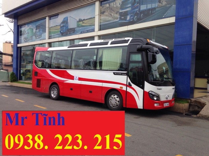 Mẫu xe thaco town tb82 29 chỗ bầu hơi mới nhất