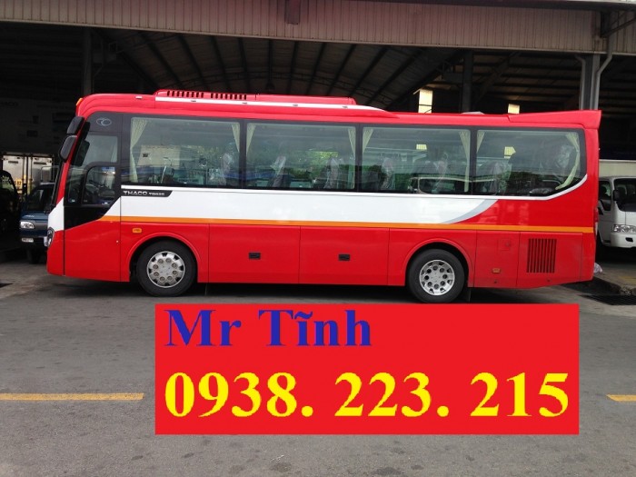 Mẫu xe thaco town tb82 29 chỗ bầu hơi mới nhất