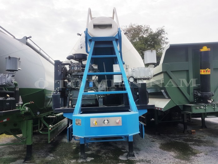 Ro Mooc Doosung DV-BS3S-300C-1 xitec chở xi măng rời 31 m3, 3 trục (Màng rung tròn) - Bán trả góp 80% trị giá xe, thủ tục nhanh chóng đơn giản