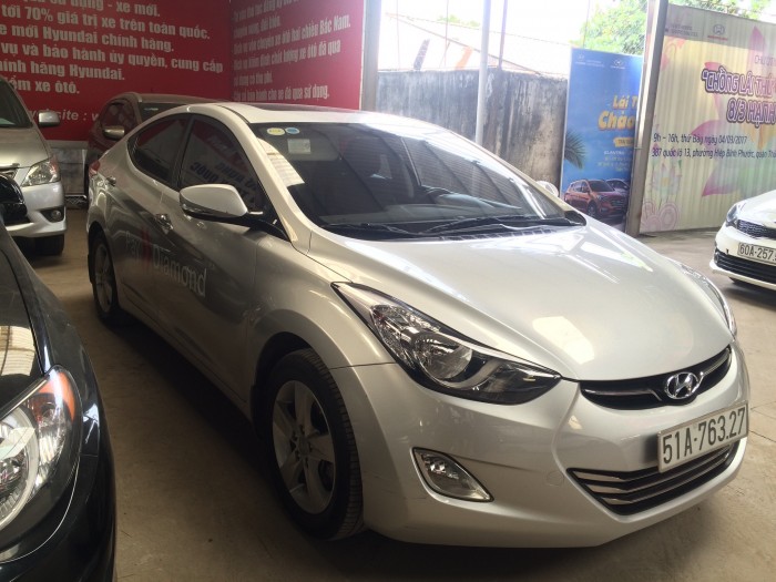 Bán Hyundai Elantra 1.8AT, đời 2013, nhập khẩu Hàn Quốc, xe gia đình giữ gìn, 565tr, xe đẹp bao test