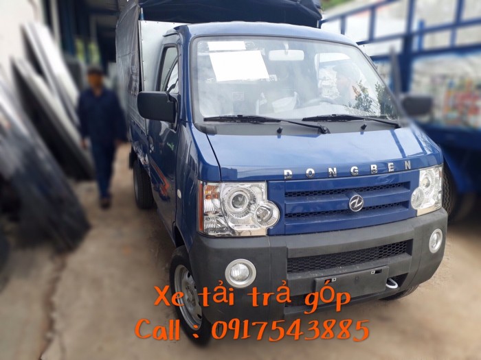 Xe tải DongBen tải trọng 870 kg thùng dài 2m4