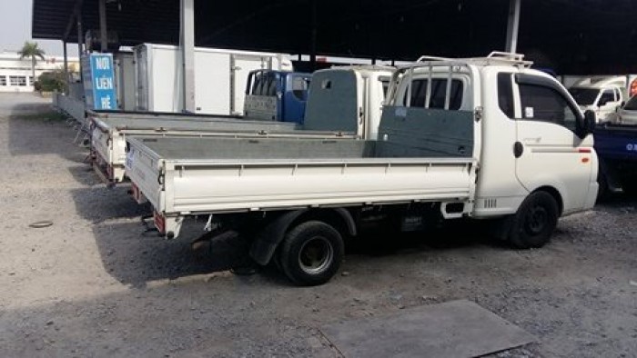 Bán xe đông lạnh thùng lửng mui bạt 1 tấn hyundai porter