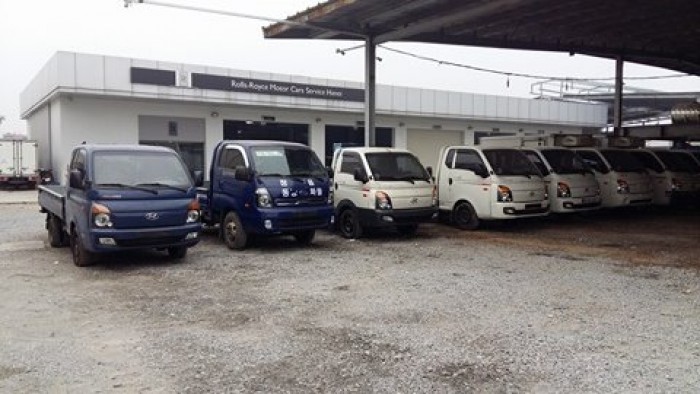 Bán xe đông lạnh thùng lửng mui bạt 1 tấn hyundai porter