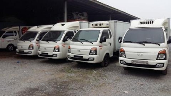 Bán xe đông lạnh thùng lửng mui bạt 1 tấn hyundai porter
