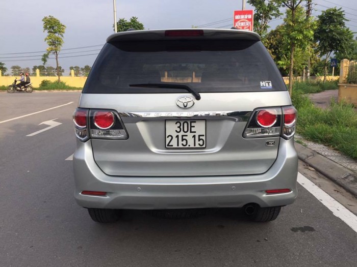 Toyota Fortuner 2.5G sx 2016 màu bạc