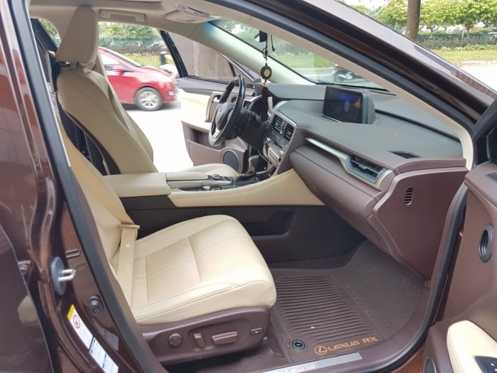 Bán Lexus Rx350 Luxury sản xuất 2015 đăng ký 2016, màu nâu