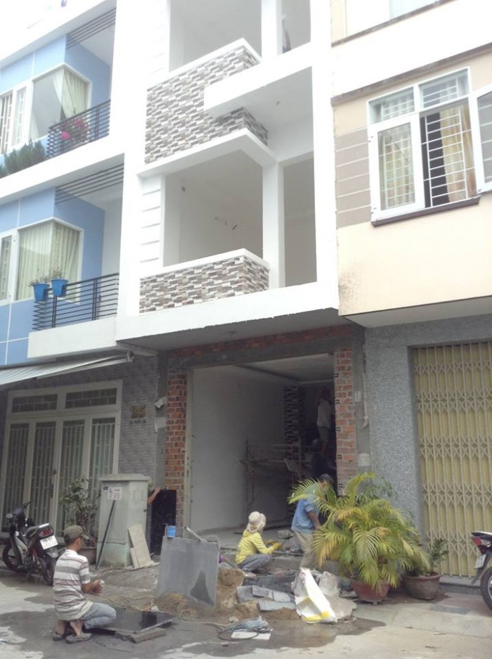 Bán nhà KĐT VCN Phước Hải, Nha Trang - Đường B6, Nhà mới đang hoàn thiện