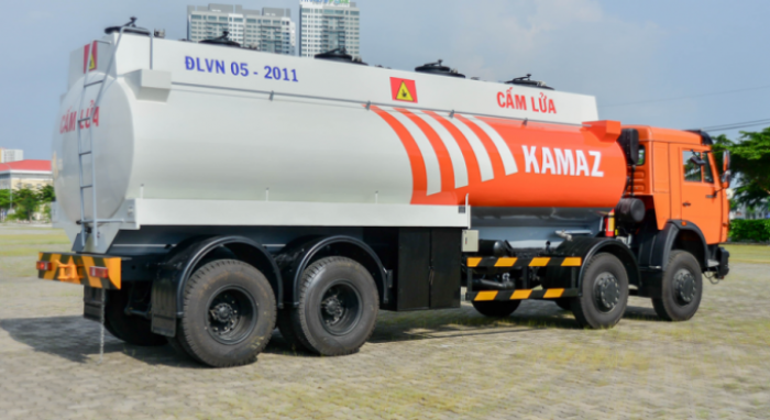 Xe Kamaz Bồn Xăng Dầu 26M3