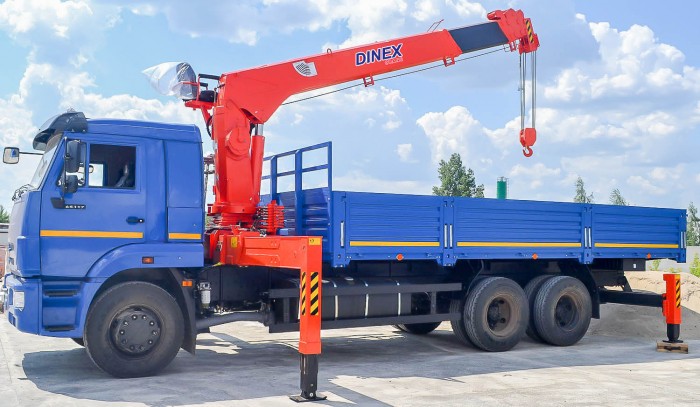 Xe Tải Cẩu Kamaz 65117 (6X4) Giá Rẻ