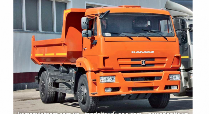 Xe Ben Kamaz 2 Cầu Thách Thức Mọi Địa Hình