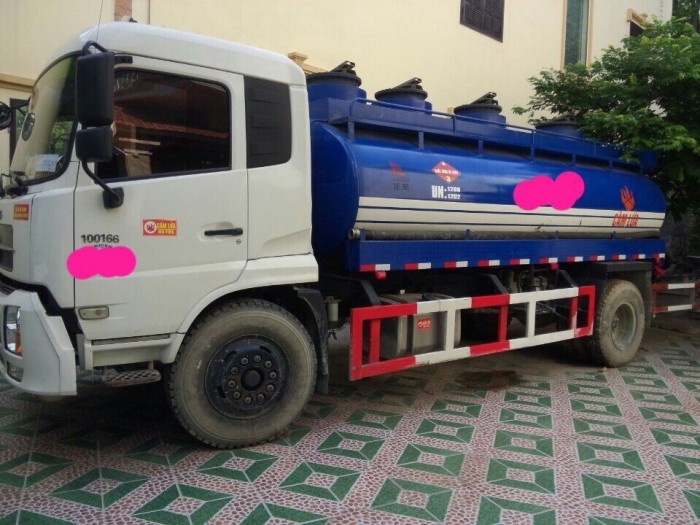 Bán xe téc chở xăng dầu cũ. DongFeng 11 khối. đời 2016