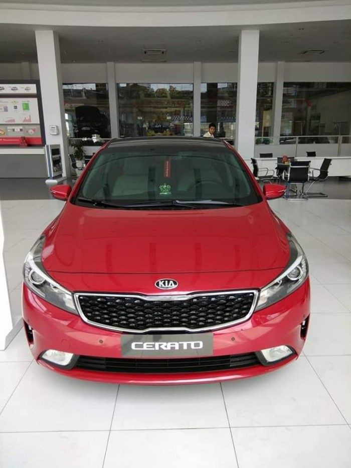 Kia Cerato 2017 số sàn, hỗ trợ góp lãi suất thấp, giao xe nhanh