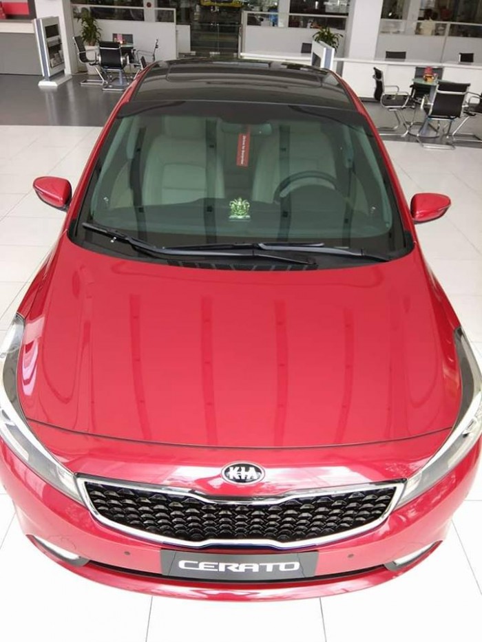 Kia Cerato 2017 số sàn, hỗ trợ góp lãi suất thấp, giao xe nhanh