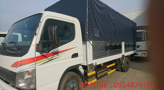 Xe tải fuso canter 4.7- 1.9 tấn. Gía rẻ, có ưu đãi thêm, liên hệ trong tháng 7 để có giá tốt