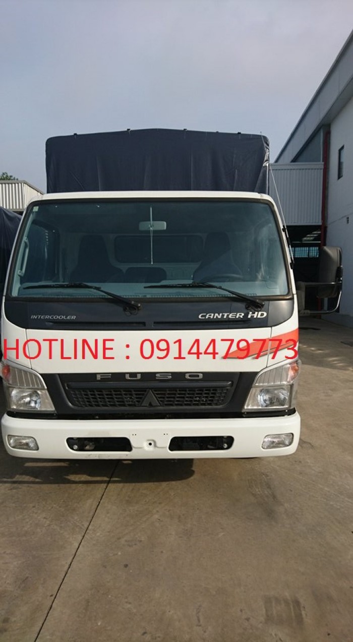 Xe tải fuso canter 4.7- 1.9 tấn. Gía rẻ, có ưu đãi thêm, liên hệ trong tháng 7 để có giá tốt