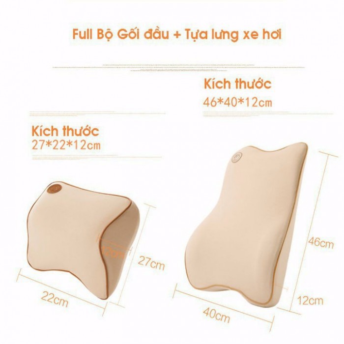 Gối tựa lưng cổ ô tô