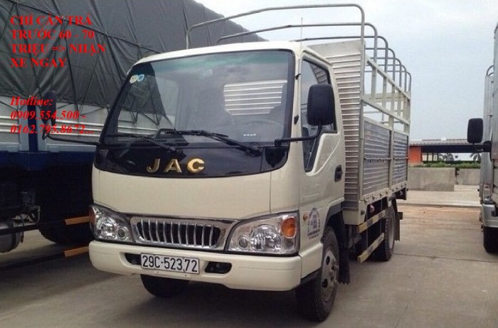 Bán xe tải Jac 4t9, hỗ trợ trả góp cao 90%, lãi suất thấp