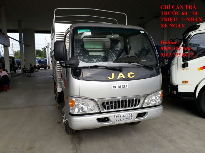 Bán xe tải Jac 4t9, hỗ trợ trả góp cao 90%, lãi suất thấp