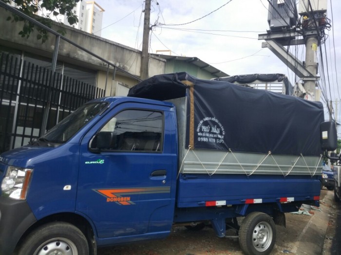 Bán xe tải nhỏ dongben 870kg trả góp 90% trả trước 20 triệu giao xe ngay