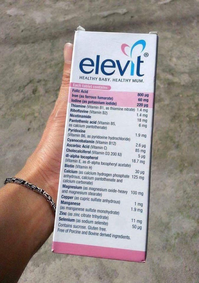 Elevit - Vitamin Tổng Hợp Cho Bà Bầu Của Úc2