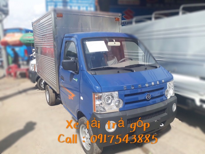Xe tải DongBen thùng kín thùng dài 2m5