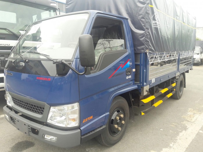 Mua xe tải Đô Thành Iz49 giá rẻ, Xe tải Hyundai 2,4 tấn chỉ trả trước 80 triệu, giao xe ngay. 2
