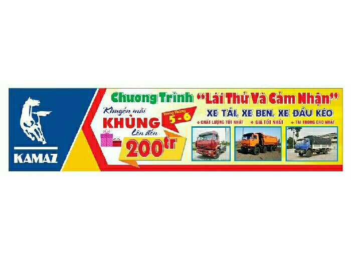 Xe kamaz giảm giá cực khủng