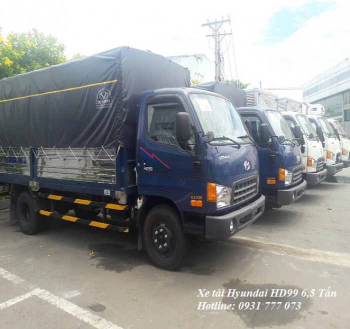 Hyundai HD99 6,5 Tấn, tặng xe máy, tặng tiền mặt khi mua xe