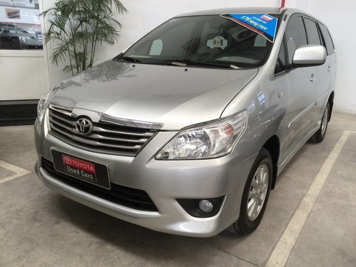 Bán xe Toyota Innova G đời 2012, màu bạc, hộp số tự động