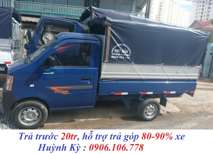 Chiến mã dòng tải nhẹ, Dongben 810kg thùng bạt