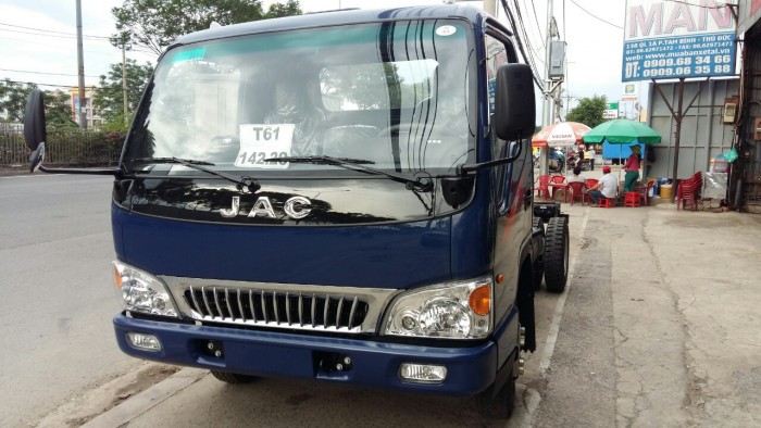 Bán xe tải Jac 4 tấn 9 cn isuzu hỗ trợ trả góp 90%
