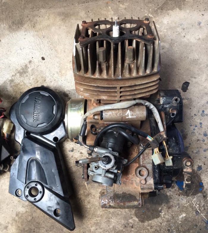 Máy Yamaha Speed 120cc - 2Thì - 6 Số - Côn Tay ( Giống máy Ya Z )