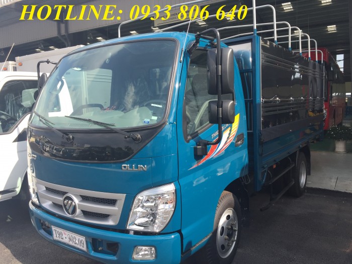 Bán xe tải 2.4 tấn Thaco Ollin345 thùng mui bạt, thùng kín