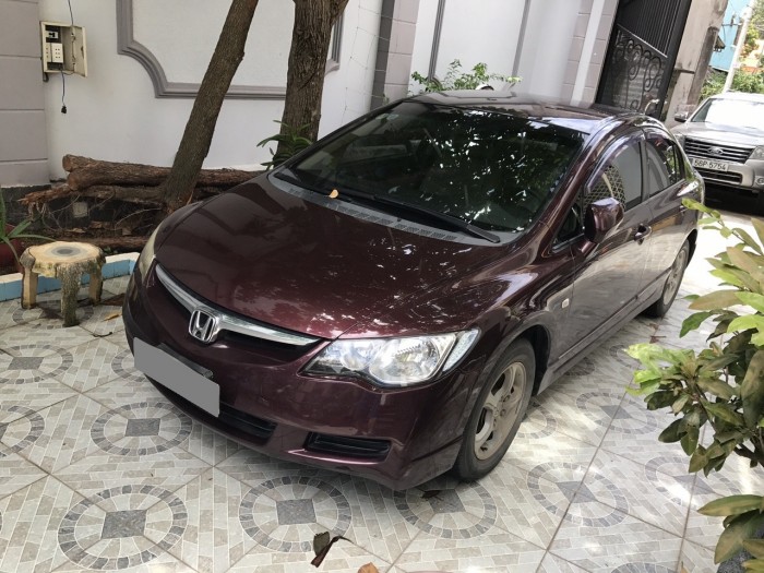 Cần bán xe Honda Civic 2009 số sàn màu tím bao đẹp