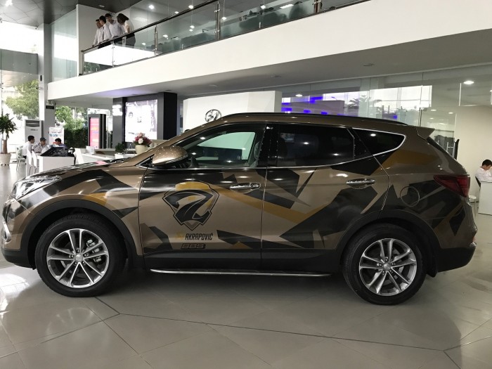 Hyundai SantaFe Akrapovic 2017