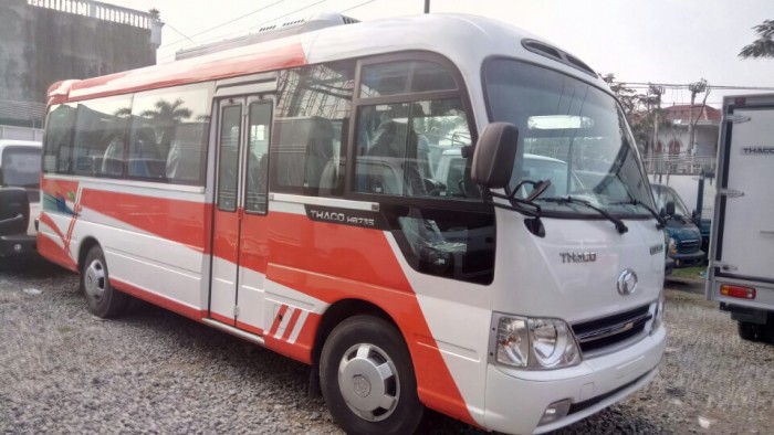 Bán xe Hyundai County 29 chỗ Thaco lắp ráp tại Hải Phòng HB73S
