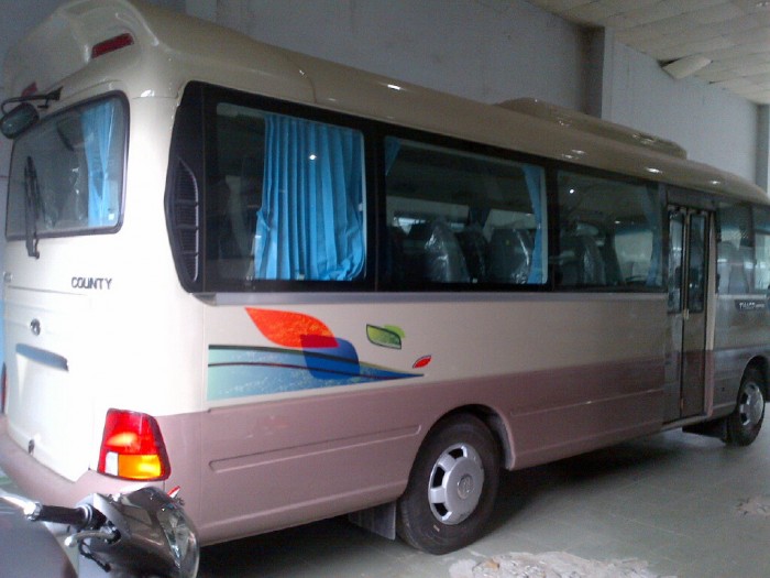 Bán xe Hyundai County 29 chỗ Thaco lắp ráp tại Hải Phòng HB73S
