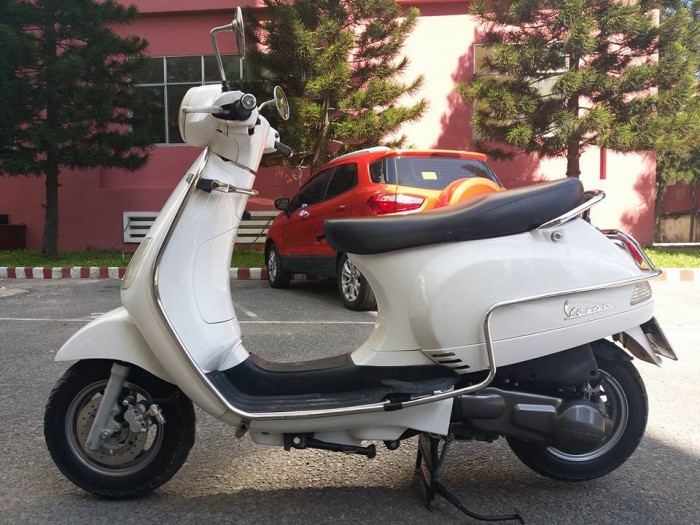 Diamond Blue 125 Fi 2014 Kiểu Dáng Vespa Phun Xăng Điện Tử Tuyệt Đẹp