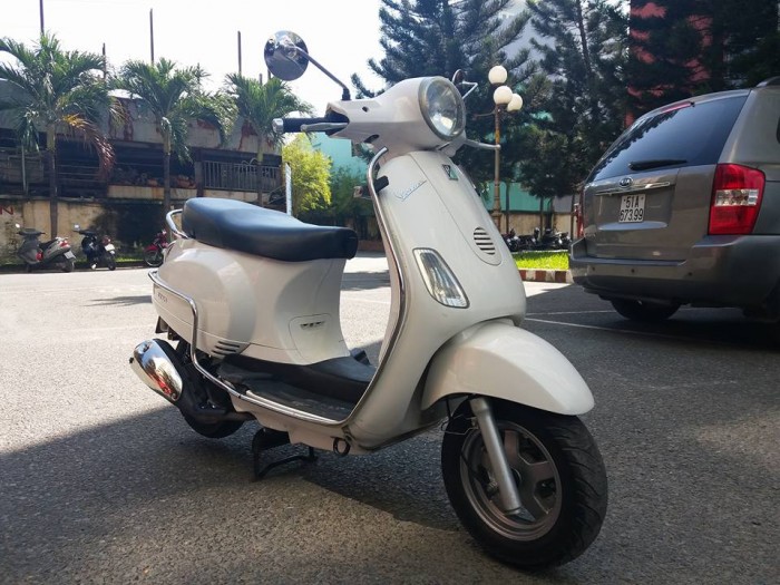 Diamond Blue 125 Fi 2014 Kiểu Dáng Vespa Phun Xăng Điện Tử Tuyệt Đẹp